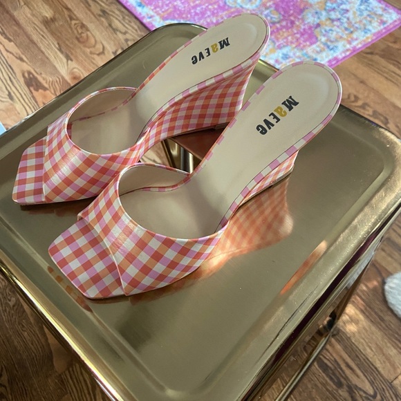 Gingham wedges - Picture 2 of 3